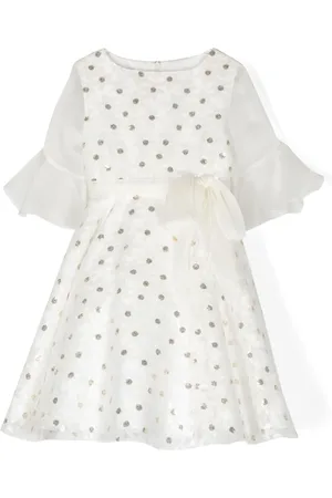 LA STUPENDERIA Vestido bordado con lentejuelas