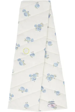 MARTINE ROSE Mascada con estampado floral