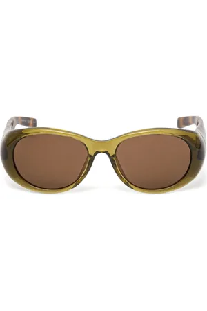Saint Laurent Lentes de sol con armazón redonda