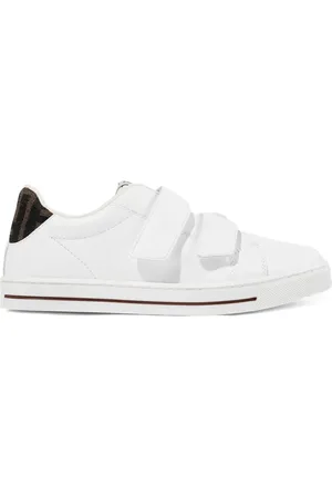 Fendi Tenis con parche del logo