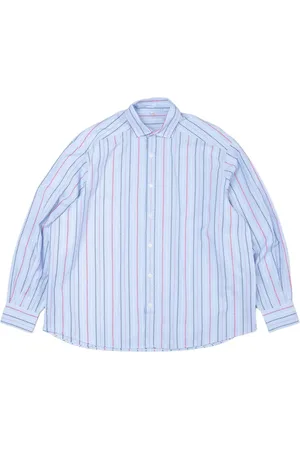Baserange Camisa con rayas estampadas