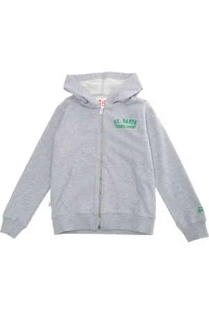 MC2 SAINT BARTH Hoodie con logo estampado