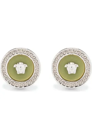 VERSACE Aretes con deije Medusa