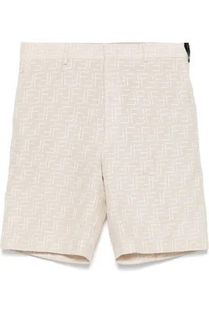 Fendi Shorts con logo FF en jacquard