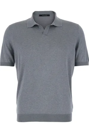 TAGLIATORE Playera tipo polo de seda