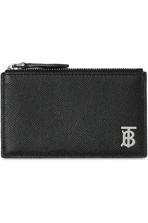 Burberry Tarjetero con placa del logo