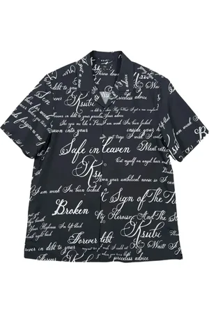 KSUBI Camisa con texto estampado