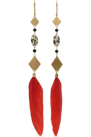 Isabel Marant Aretes Dancing Feather
