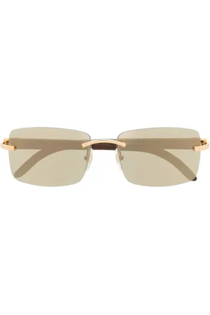Cartier Lentes cuadrados sin armazón