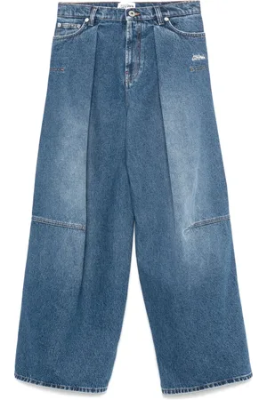 Jean Paul Gaultier Jeans con logo bordado