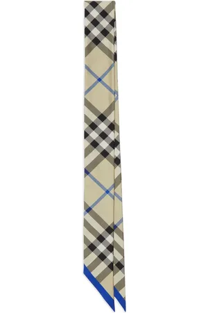 Burberry Mascada de seda con motivo House Check