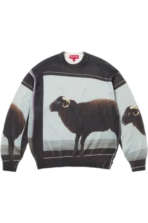 Supreme Suéter tejido en intarsia de x Damien Hirst