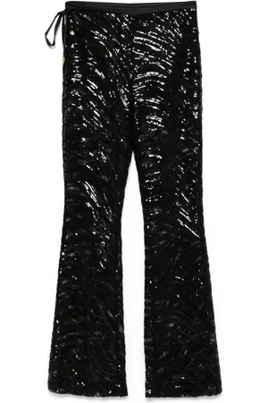 Roberto Cavalli Pantalones con lentejuelas