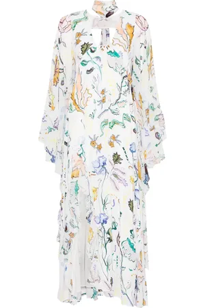 Dorothee Schumacher Vestido largo con estampado floral