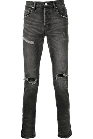 Purple Brand Jeans slim deshilachados