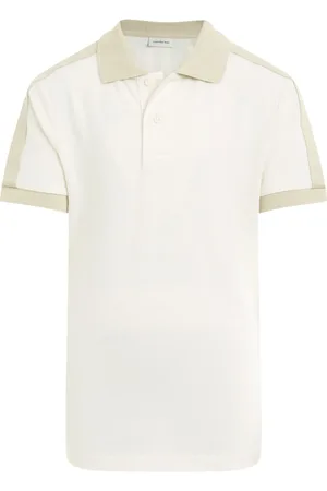 Calvin Klein Playera tipo polo stretch