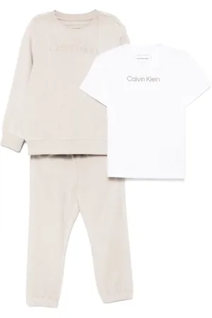 Calvin Klein Traje deportivo de tres piezas con logo estampado
