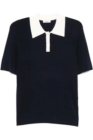 Sandro Playera tipo polo con diseño de dos tonos
