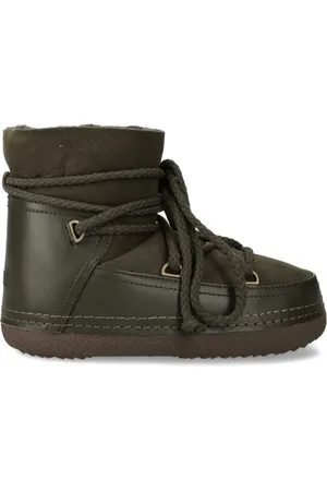 INUIKII Botas con agujetas y forro de pelo