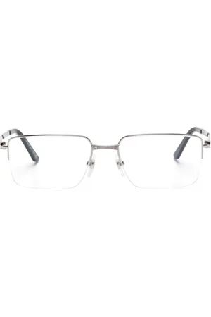 Cartier Lentes con armazón rectangular
