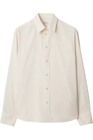 Burberry Camisa con rayas estampadas