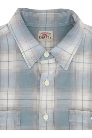 Faherty Camisa con cuadros estampados