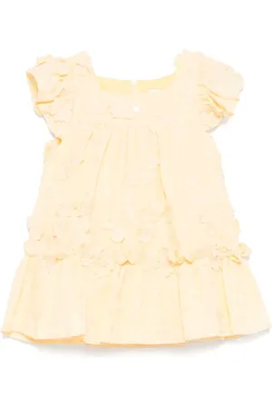 PATACHOU Vestido corto con aplique floral