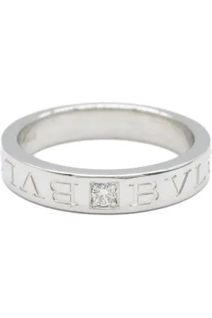Bvlgari Anillo Double 1P en oro blanco de 18kt con diamante 2010