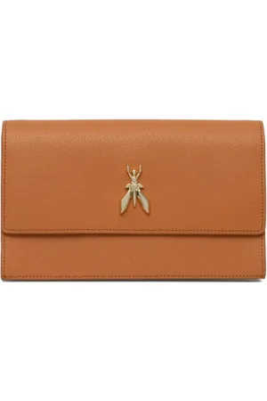 Patrizia Pepe Bolsa crossbody con detalle de abeja