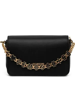 Moschino Tote con aplique del logo
