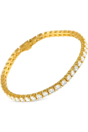 LB Exclusive Pulsera tennis en oro amarillo de 18kt con diamante