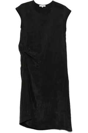COLOUR 5 POWER Vestido midi con efecto arrugado