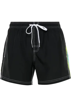 Sundek Shorts de playa con parche de arcoíris
