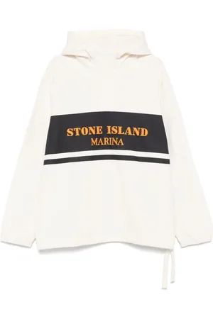 Stone Island Hoodie con logo bordado