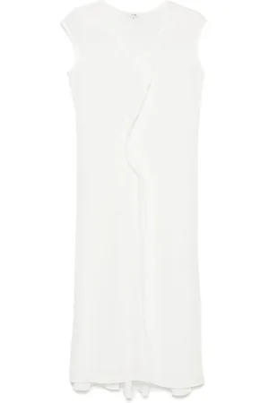 COLOUR 5 POWER Vestido midi texturizado
