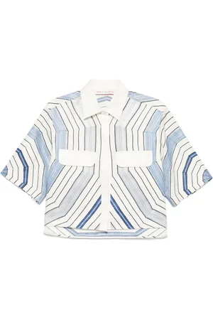 Sandro Camisa a rayas en colaboración con Louise Bourgeois