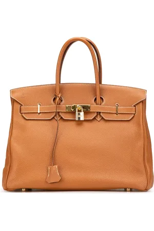 Hermès Bolsa de mano Birkin Retourne 35 en piel Togo 2006