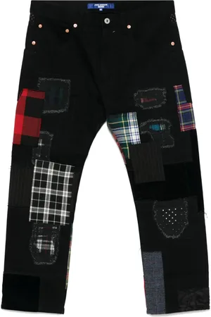 JUNYA WATANABE Jeans con diseño patchwork