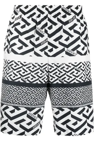VERSACE Bermudas con estampado La Greca