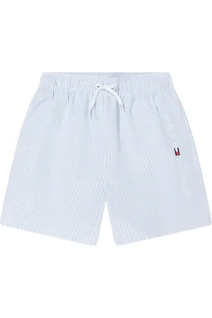 Tommy Hilfiger Shorts de playa con rayas estampadas