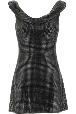 GIUSEPPE DI MORABITO Vestido corto con cuello drapeado
