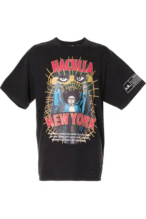 HACULLA Playera con logo de efecto envejecido