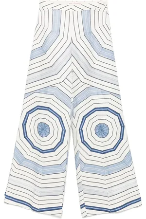 Sandro Pantalones con estampado geométrico en colaboración con Louise Bourgeois
