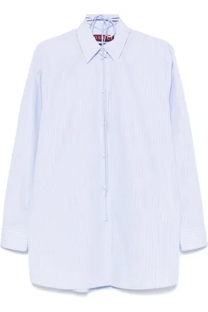 Gucci Camisa con rayas estampadas