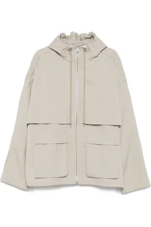 Maison Kitsuné Chamarra rompevientos con capucha