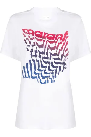 Marant Etoile Playera con logo estampado