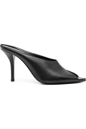 Gia Borghini Mules Ella con tacón de 85mm en colaboración con The Garment