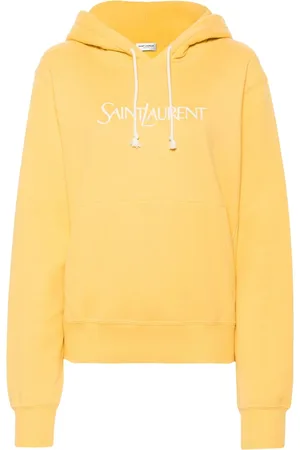 Saint Laurent Hoodie con logo estampado