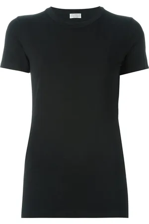 Brunello Cucinelli Playera con cuello redondo