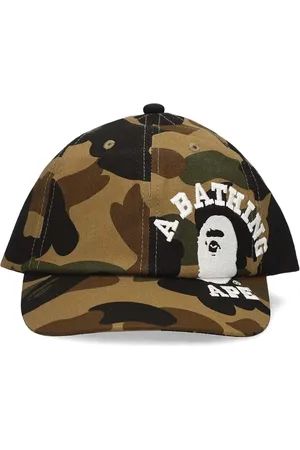 A Bathing Ape Gorra con estampado militar